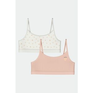 Set de bustiere din amestec de bumbac - 2 piese imagine