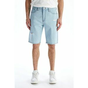 Blugi regular fit cu detalii deteriorate imagine