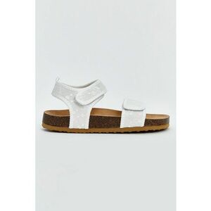 Sandale cu velcro si detalii brodate imagine