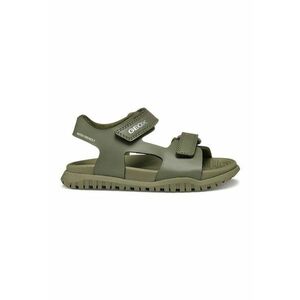 Sandale cu velcro si logo discret imagine