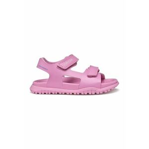 Sandale cu velcro si logo discret imagine