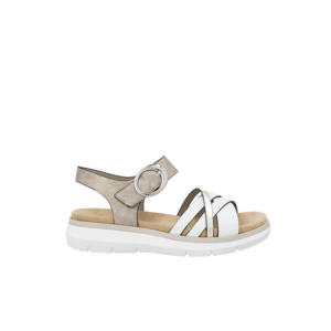 Sandale casual - dama - D2K55-90 alb - piele ecologica imagine