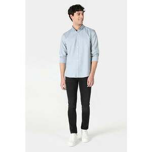 Camasa Cu Maneca Lunga De Barbati Verde Slim Fit - imagine
