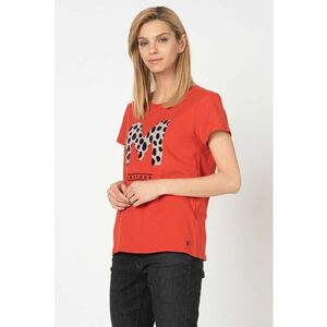 Tricou cu aplicatie logo din catifea Alina imagine