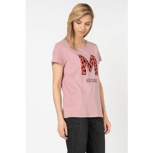 Tricou cu aplicatie logo din catifea Alina imagine