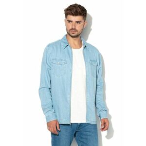 Camasa din denim cu fermoar imagine