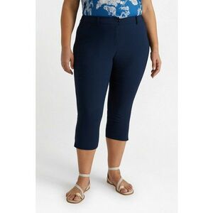 Pantaloni capri cu talie medie imagine