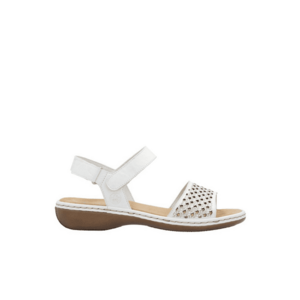 Sandale casual - dama - ANTISTRESS - 65967-80 alb - piele ecologica imagine