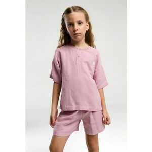 Set de tricou din bumbac si pantaloni scurti imagine