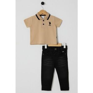 Set de tricou polo si blugi - 2 Piese imagine