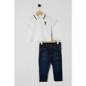 Set de tricou polo si blugi - 2 Piese imagine