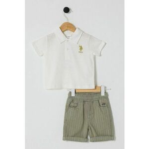 Set de tricou din bumbac si pantaloni scurti - 2 Piese imagine