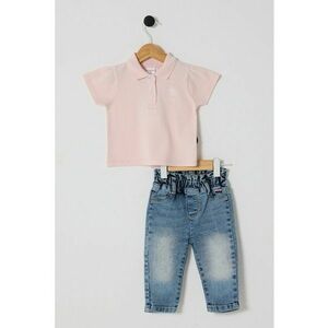 Set de tricou polo si blugi - 2 Piese imagine