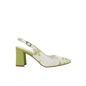 Pantofi eleganti - dama - JI60054B verde - piele naturala JI60054B imagine