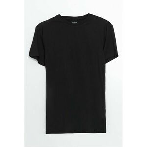 Tricou de pijama din bumbac si modal imagine