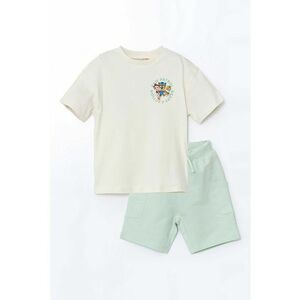 Trening cu pantaloni scurti si imprimeu Paw Patrol imagine