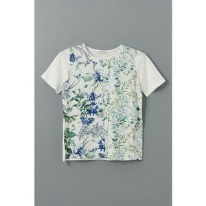 Tricou cu model floral imagine