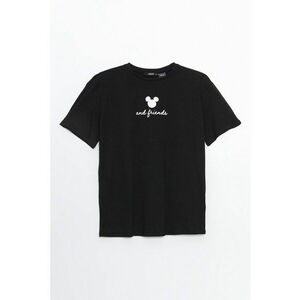 Tricou de bumbac cu imprimeu Disney pe spate imagine