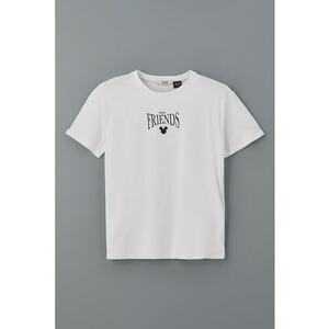 Tricou lejer de bumbac cu imprimeu Mickey Mouse And Friends imagine