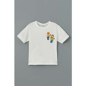 Tricou din bumbac cu model Garfield imagine