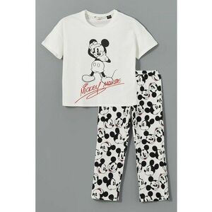 Pijama cu imprimeu cu Mickey Mouse imagine