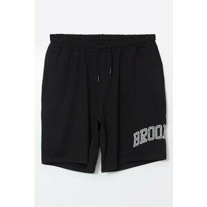Pantaloni scurti din amestec de bumbac cu talie ajustabila imagine