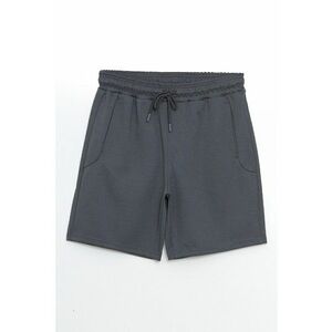 Pantaloni scurti cu talie ajustabila si buzunare frontale imagine