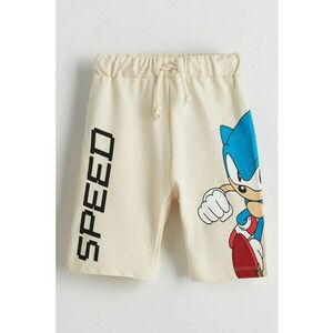 Pantaloni scurti cu imprimeu Sonic imagine