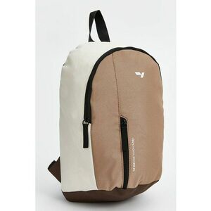 Rucsac din material textil cu fermoar si imprimeu text imagine