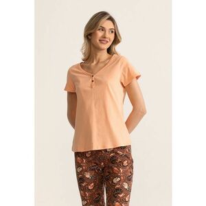 Pijama cu imprimeu grafic Mineea imagine