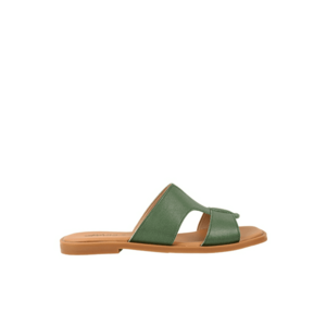 Papuci casual - dama - X460015E verde - piele naturala X460015E imagine