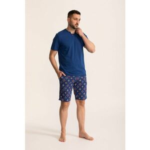 Pijama cu imprimeu si buzunare laterale imagine
