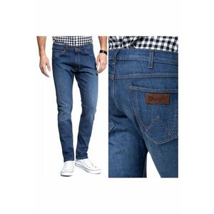 Blugi barbati - 6164-137 - Bryson - Bumbac - Lungi - Barbati - Slim fit - W30-L34 US - Albastru imagine