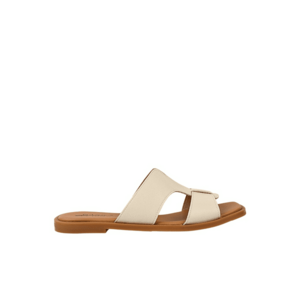 Papuci casual - dama - X460015B alb - piele naturala imagine