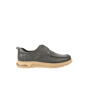Pantofi casual - barbati - J11 negru - piele nabuc imagine