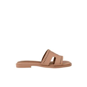 Papuci casual - dama - XS60029D roz - piele naturala imagine