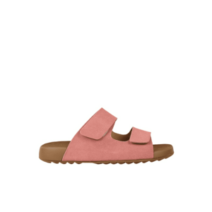 Papuci casual - dama - J860016A roz - piele intoarsa imagine