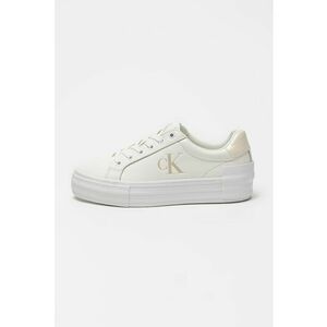 Pantofi sport flatform din piele imagine