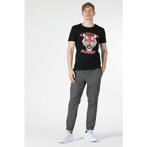 Tricou Cu Maneca Scurta De Barbati Negru Regular Fit Cl1054891 8682240848455 imagine