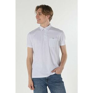 Tricou Polo Cu Maneca Scurta De Barbati Alb Regular Fit8683197130921 imagine