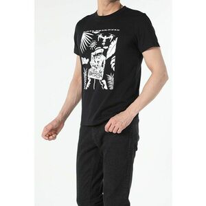 Tricou Cu Maneca Scurta De Barbati Negru Regular Fit Cl1054854 8682240936299 imagine