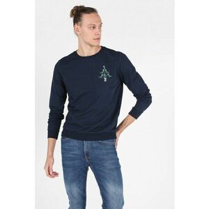 Bluza sport regular fit cu decolteu la baza gatului imagine