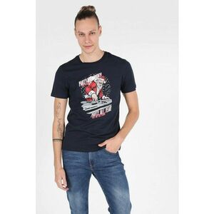 Tricou de bumbac cu imprimeu de Craciun imagine