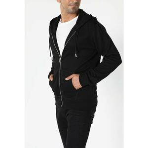 Jacheta De Barbati Negru Regular Fit imagine