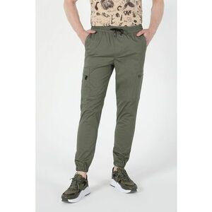Pantaloni cargo slim fit cu snur imagine