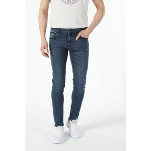 Blugi slim fit cu talie joasa 041 Danny imagine
