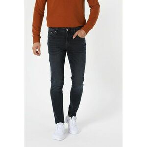 Blugi slim fit cu 5 buzunare imagine