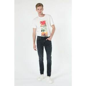 Pantaloni De Barbati Albastru inchis Slim Fit 041 DANNY - imagine