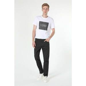 Pantaloni Kaki Straight Fit Barbati imagine