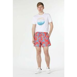 Short De Plaja De Barbati Coral Regular Fit imagine